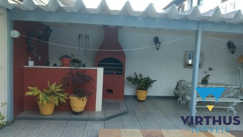 Imagem 2 de 15 de Casa Em Condomínio Fechado, 3 Quartos ( 2 Suítes), 3 Andares. Lazer Espaço - V333
