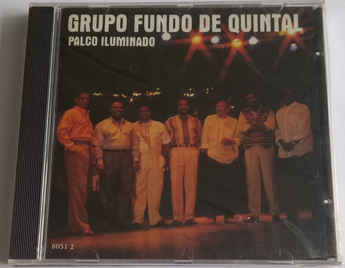 Cd Grupo Fundo De Quintal Palco Iluminado Impecável Seminovo