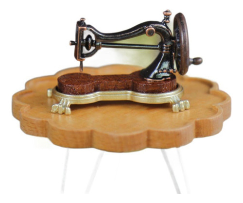 Máquina De Coser Para Casa De Muñecas A Escala 1/12,