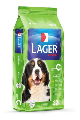 Alimento Para Perro Cachorro Lager Premium 22kg