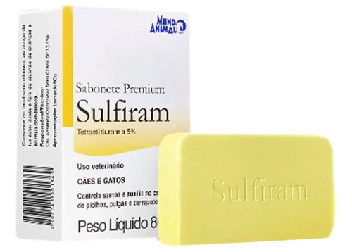 Sabonete Premium Sulfiram 80 G