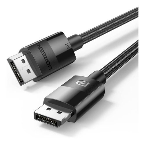 Cable Ugreen DisplayPort A DisplayPort DP 1.4 8k@60hz HDR 3D Nailon Trenzado 2m