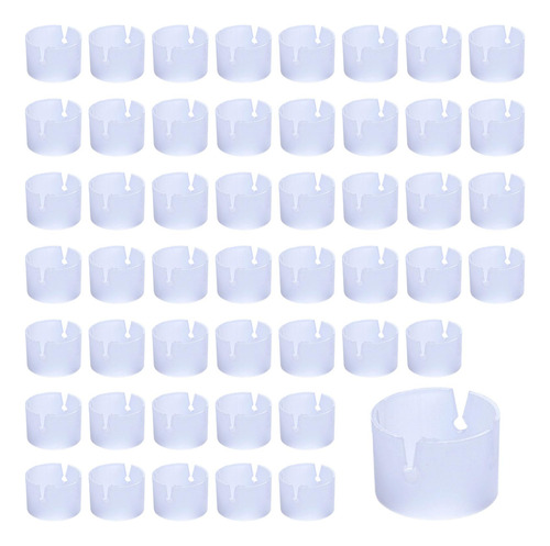 50x Globos Anillos Hebilla Globo Conveniente Clip Conector