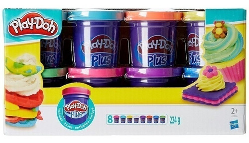 Hasbro Play-doh Plus Dough 8-pack - A1206