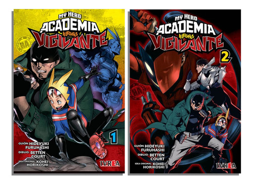 My Hero Academia Illegals Vigilante #1 Y #2 (de 15) - Ivrea