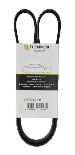 Correa Alternador Renault Fluence 2.0 M4r 6pk - 1218