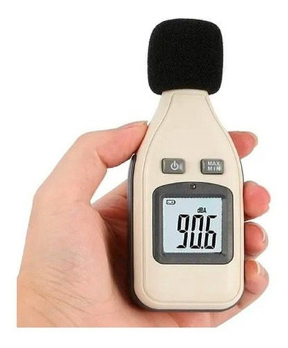 Decibelímetro Digital Medidor De Som Digital 30-130 Decibéis Bateria