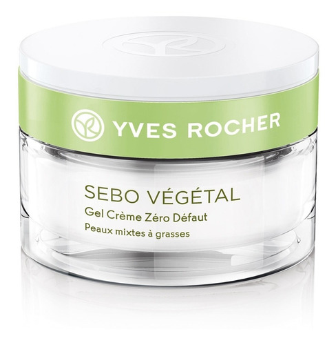 Sebo Vegetal Yves Rocher Crema En Gel Hidratante Matificante