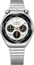 Comprar Reloj Citizen Quartz Chrono An366081a Hombre Color de la malla Plateado Color del bisel Negro Color del fondo Blanco