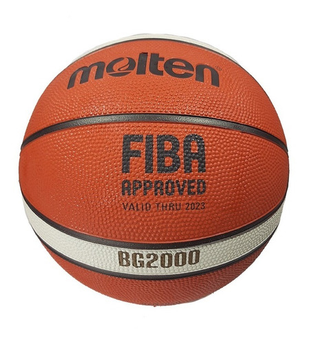 Imagen 1 de 4 de Pelota Basket N6 Molten B6g Caucho 2060 V/sup Empo2000