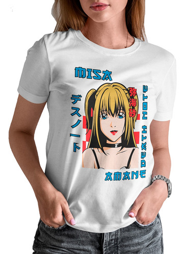 Blusa / Playera Death Note Misa Amane Anime Para Mujer #6
