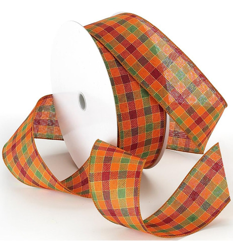 Cinta De Tela Tejida A Cuadros Morex Ribbon Para Otoño, Nara