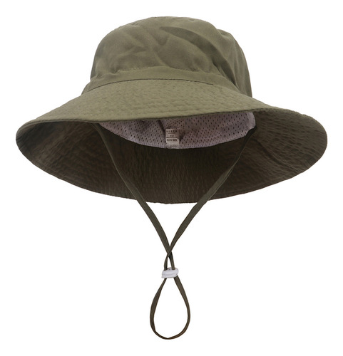 Bonita Gorra De Sol Para Bebé, Color Liso, Con Protección So