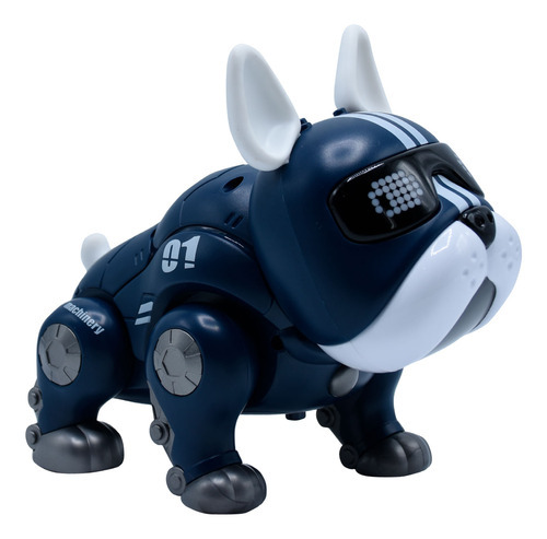 Robot Dog Machine Toy Logic Color Negro Personaje Animales