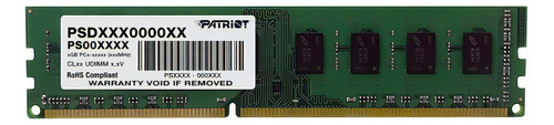 Memoria RAM Signature 4GB 1 Patriot PSD34G16002