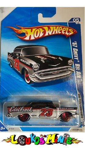 Hot Wheels Edelbrock '57 Chevy Bel Air Hw Performance 2010