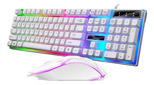 Kit De Ratón, Consola De Juegos Usb Y Teclado Luminous Machi