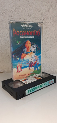 Vhs  Pocahontas Encuentro De Dos Mundos Walt Disney 