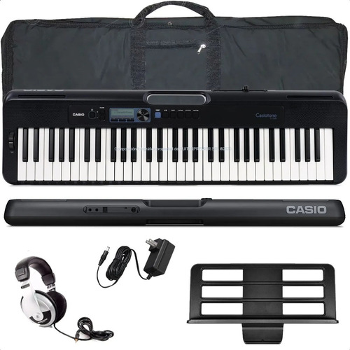 Teclado Casio Ct S300 Sensitivo Fuente Atril Funda Auricular