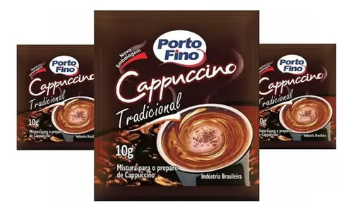 Sache Cappuccino Tradicional 10g Com 20 Unidades Porto Fino.