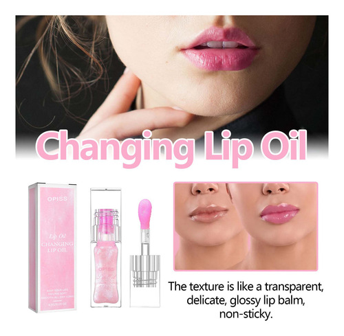 O Óleo Labial Que Muda De Cor Ilumina E Suaviza As Linhas Fi