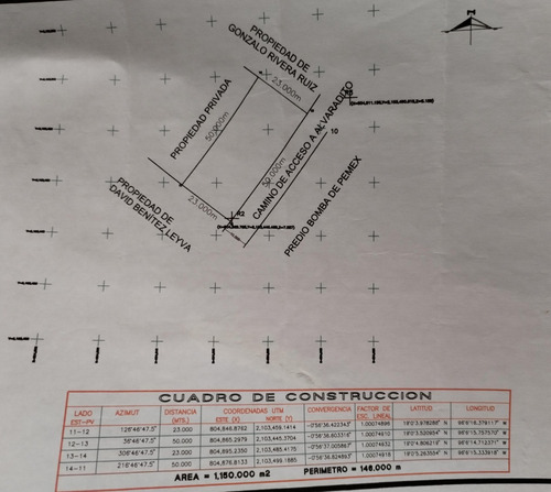 Terreno En Venta En Veracruz A 5 Km Adelante De Paso Del Toro.