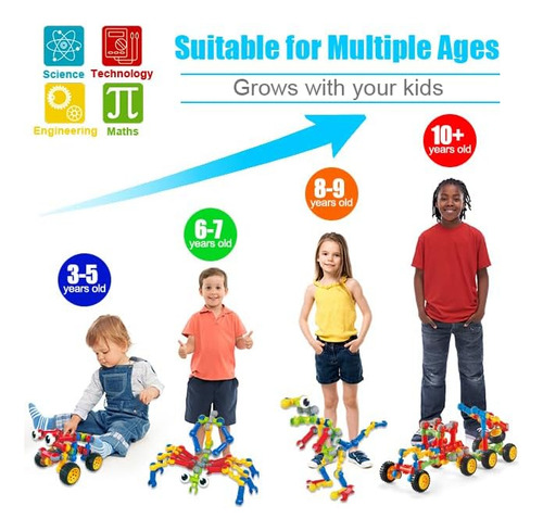 Juguetes De Construcción De Troncos Para Niños De 3, 4, 5, 6