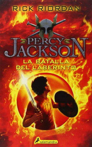 Libro Percy Jackson 4 La Batalla Del Laberinto