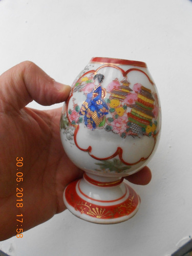 Mate De Porcelana Oriental - Sellado - De Coleccion - Unico