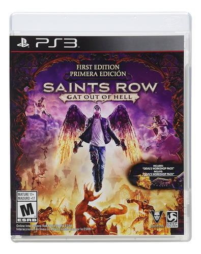 Saints Row Gat Out Of Hell First Edition - Envio Gratis Ps3