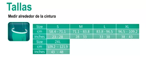 Faja Dorsolumbar, Corrector De Postura (43 Cm Altura)