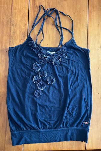 Remera Musculosa Hollister Mujer Original S