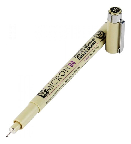 Caneta Nankin Sakura Pigma Micron Xsdk 04 Preto