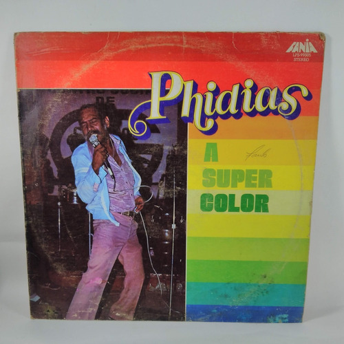 Lp Vinyl  Phidias - Super Color - Sello Fania Edic Venezuela