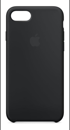 Apple Oroginal Funda P/ iPhone 7/8 Negro Silicona
