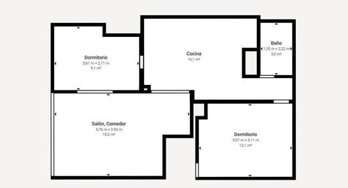 Casa En Venta. Barrio Rosedal. Con Patio.