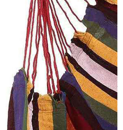 Silla Hamaca De Lona, Portátil, Cómoda, Colorida, A Rayas .