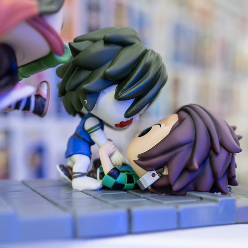 Funko Pop! Moment - Tanjiro And Nezuko Vs Temple Demon #1419