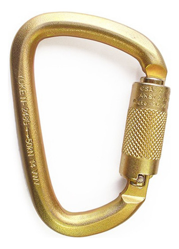 Mosquetón De Seguridad De Acero Yoke N-248g