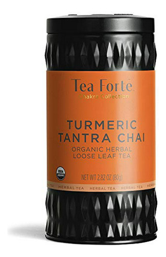 Té Forte Chakra Orgánico, 35-50 Tazas, 2.82 Oz, Té De Hierba