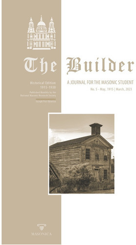 The Builder N.º 5 (english), De Varios Autores Varios Autores. Editorial Editorial Masonica.es, Tapa Blanda En Inglés, 2023