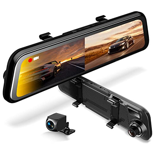 M2 Smart Bsd Adas Dual Mirror Dash Cam 1080p (frontal+t...