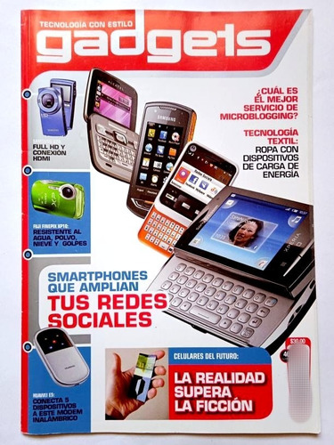 Revista Gadgets Celulares Cámaras Videojuegos Blogging Niños