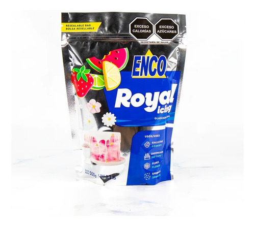 Royal Icing 500 G Glaseado Real Repostería Sabor Vainilla