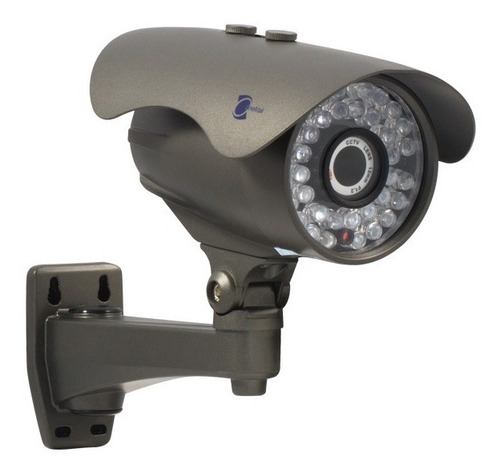 Camara Tipo Bazuca, 1/3 Ccd Sony 420tv, Incluye Base Cctv