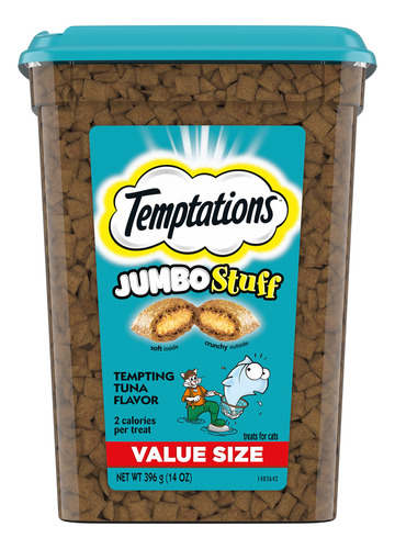 Temptations Jumbo Stuff - Golosinas Crujientes Y Suaves Para