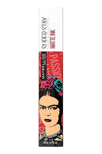 Labial Maybelline Matte Ink Frida Kahlo City Dancer Tono 118