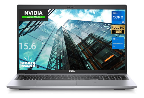 Dell Laptop5520 Nvidia M1200 Core I7-6ª Gen 16+512g Ssd 15.6 (Reacondicionado)