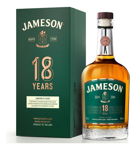 Whisky Jameson 18 Años 
