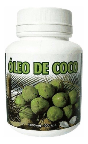 Oleo De Coco 120 Caps 1g
